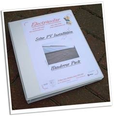 Solar PV installation handover pack